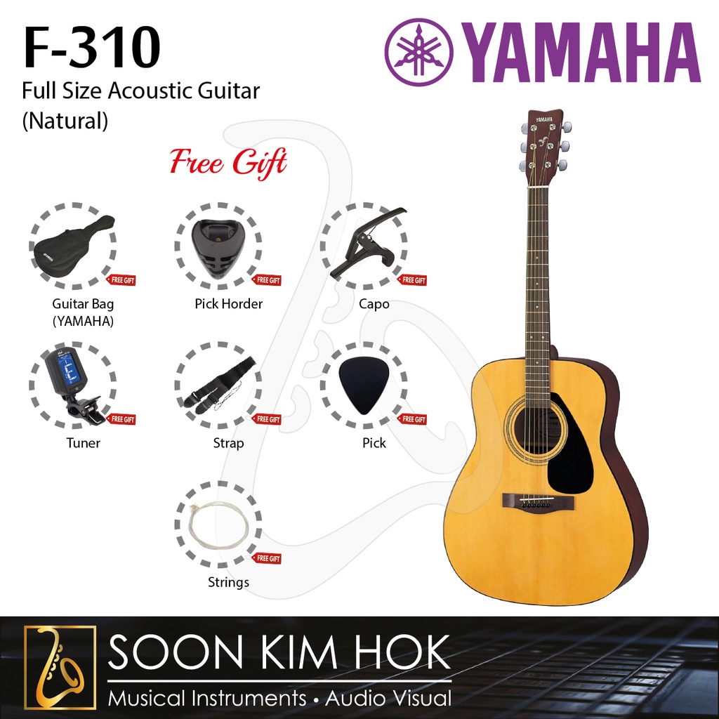 Yamaha f310 clearance acoustic guitar size