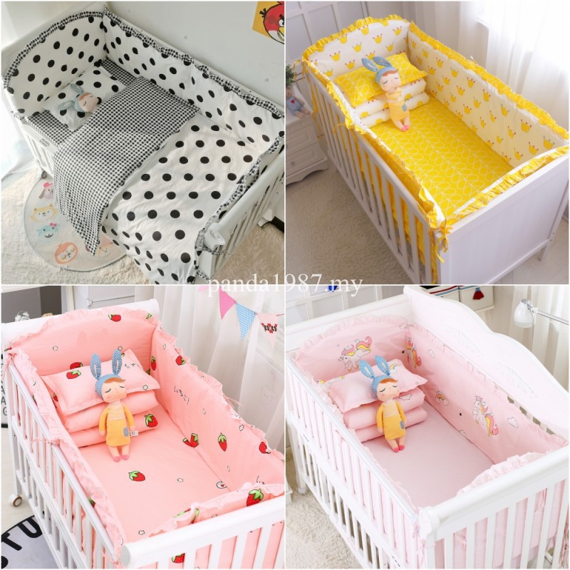 Crib sheets and sales bumpers