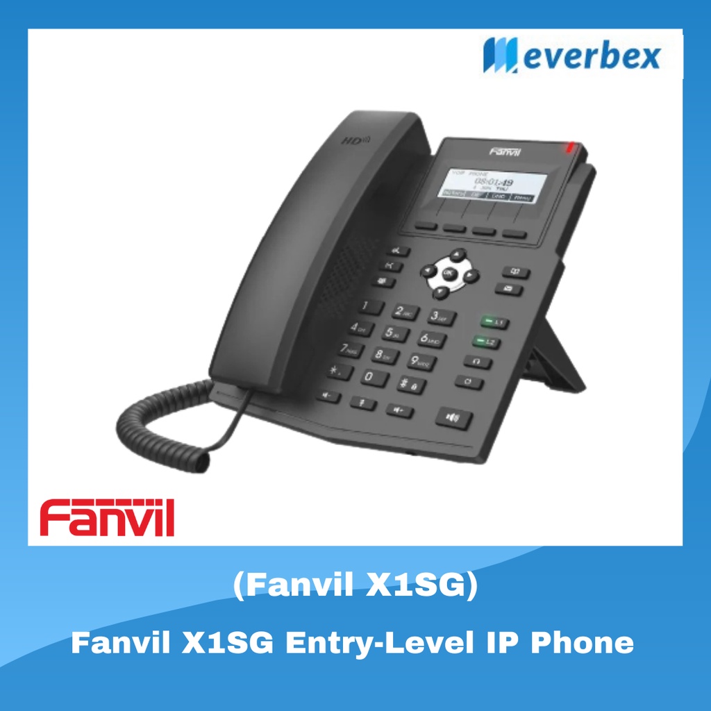 Fanvil X1SG Entry-Level IP Phone | Shopee Malaysia