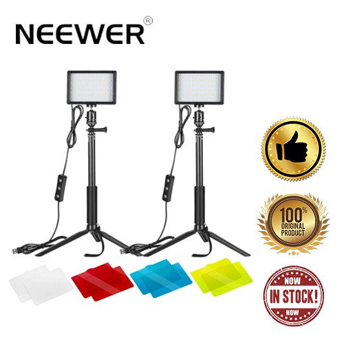 Buy Neewer 2 Packs Dimmable 5600K USB LED Video Light / Adjustable