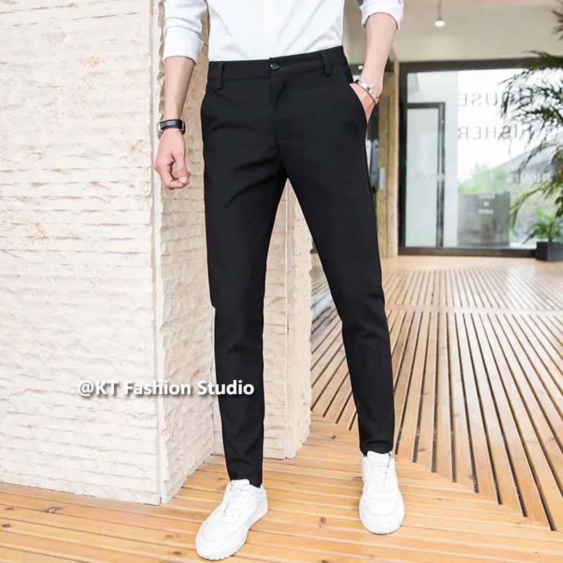 Comfort stretch slim ankle hot sale pants