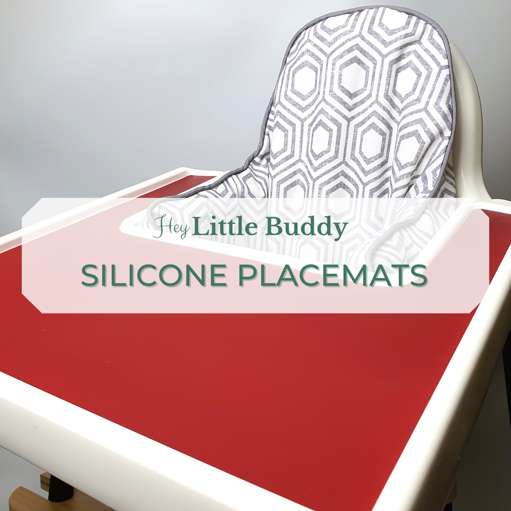 Silicone mat for discount high chair tray