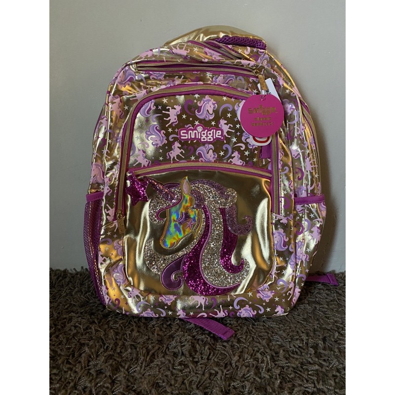 Gold unicorn online backpack