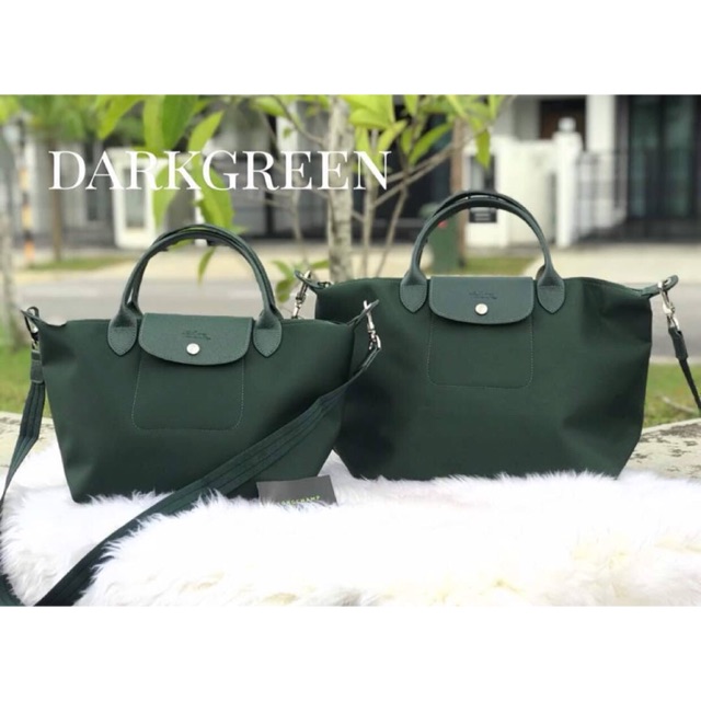 Longchamp neo discount khaki green