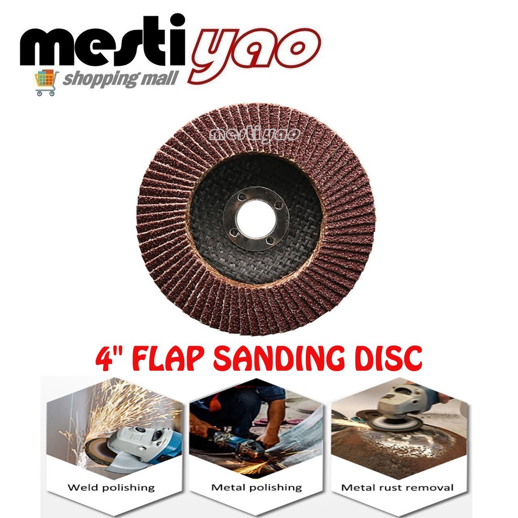 20 Pack 4-1/2 Inch Flap Disc 60 Grit Grinder Sanding Disc 4.5 Inch Grinding  Wheels and Sanding Discs for Angle Grinder, Type #27 Aluminum Oxide