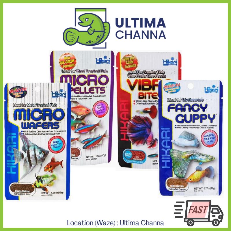 Micro wafers fish clearance food