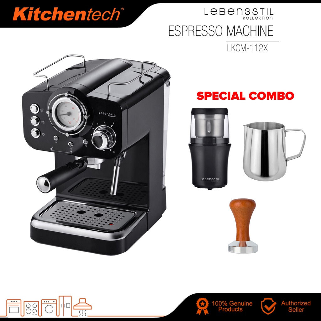 Lebensstil Kollektion 3 in 1 Espresso Coffee Machine LKCM-112x