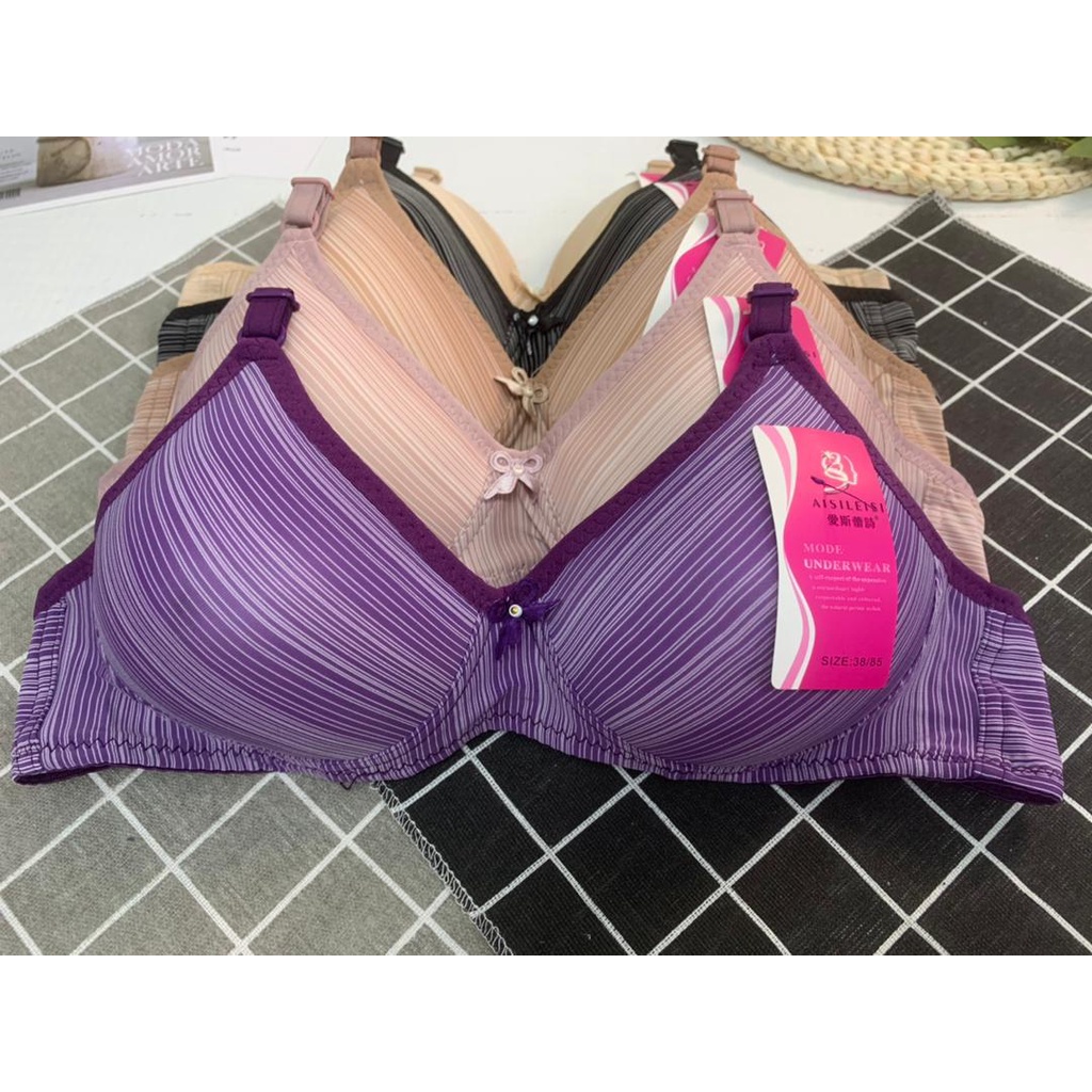 1 Piece Attractive Sweet Pink Size Bras - Bra Size 38/85 - Buy 1