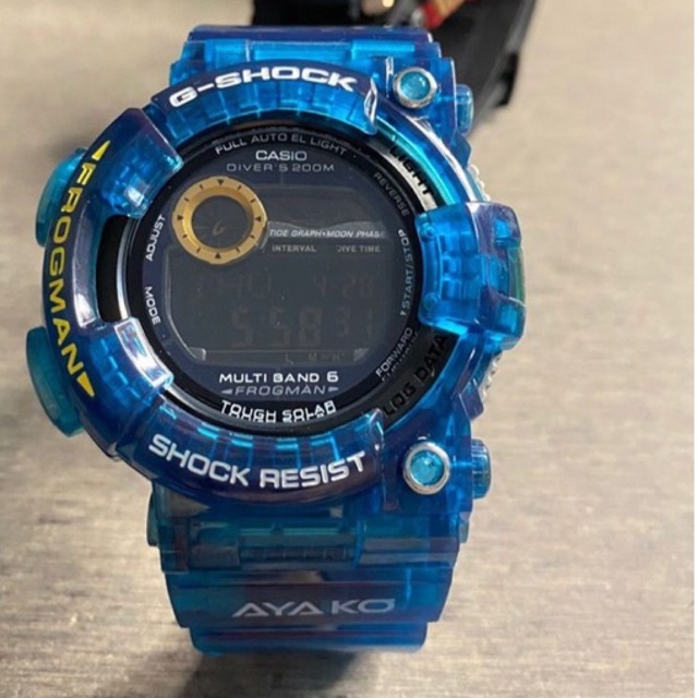 G shock frogman jelly hot sale