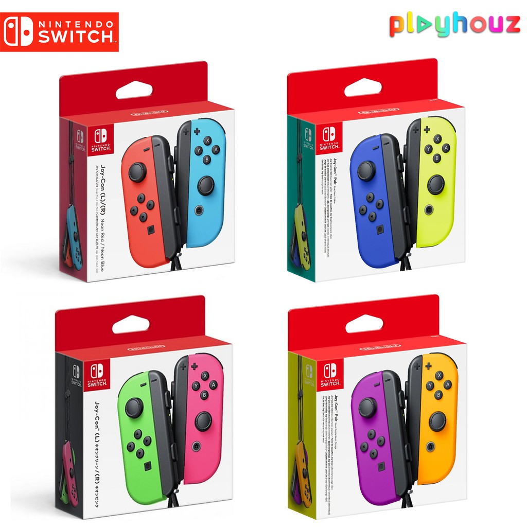 Blue sales yellow joycons