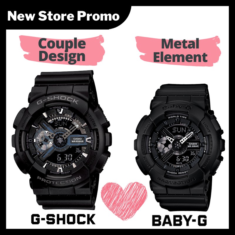 Baby g cheap couple watch