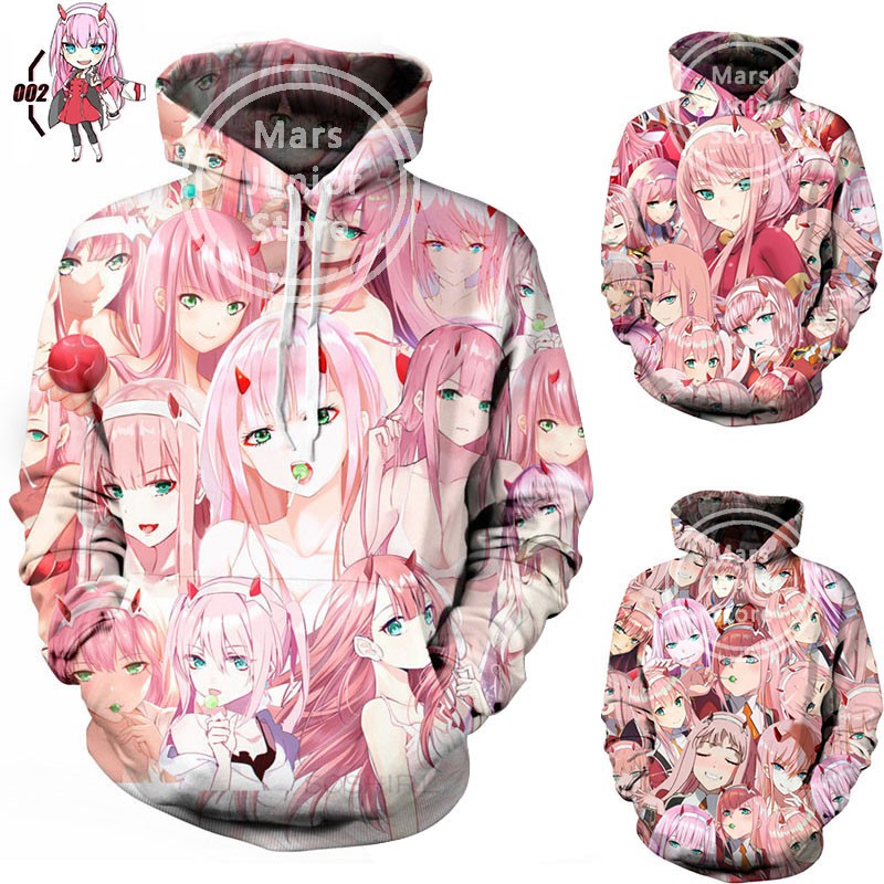 Zero two hoodie discount shopee