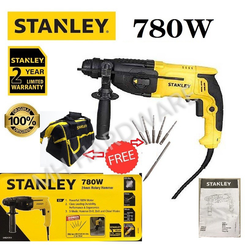 Stanley on sale rotary hammer