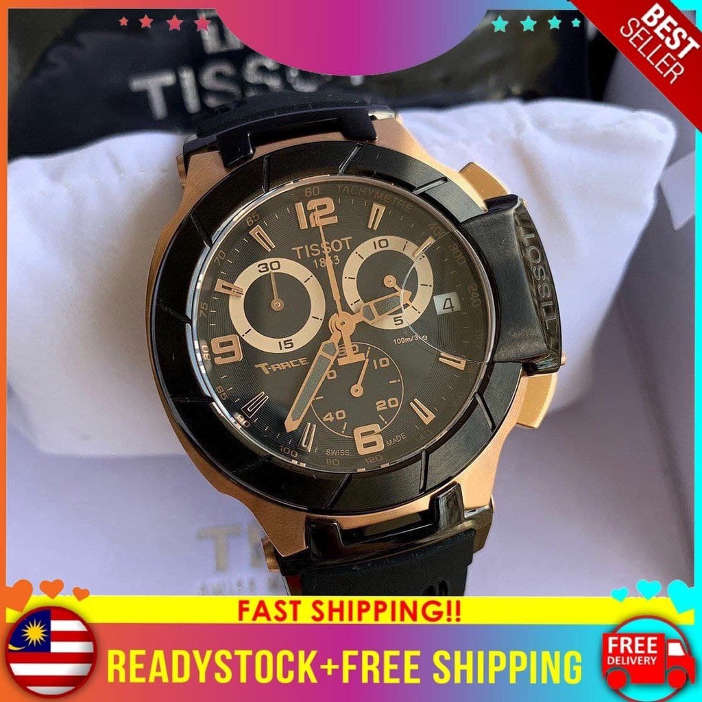 100 Original Tissot Mens T Race Chronograph Original T048.417.27