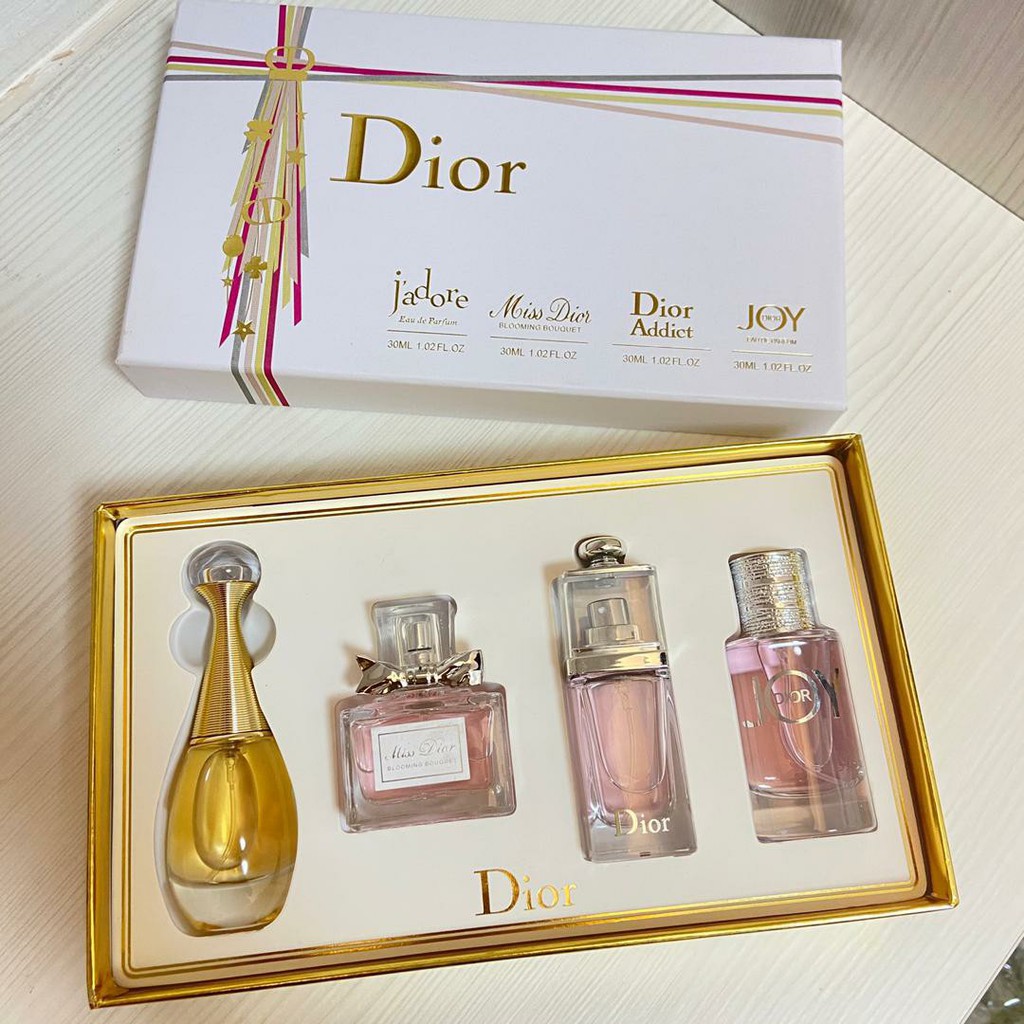 Christian dior clearance miniature perfume set