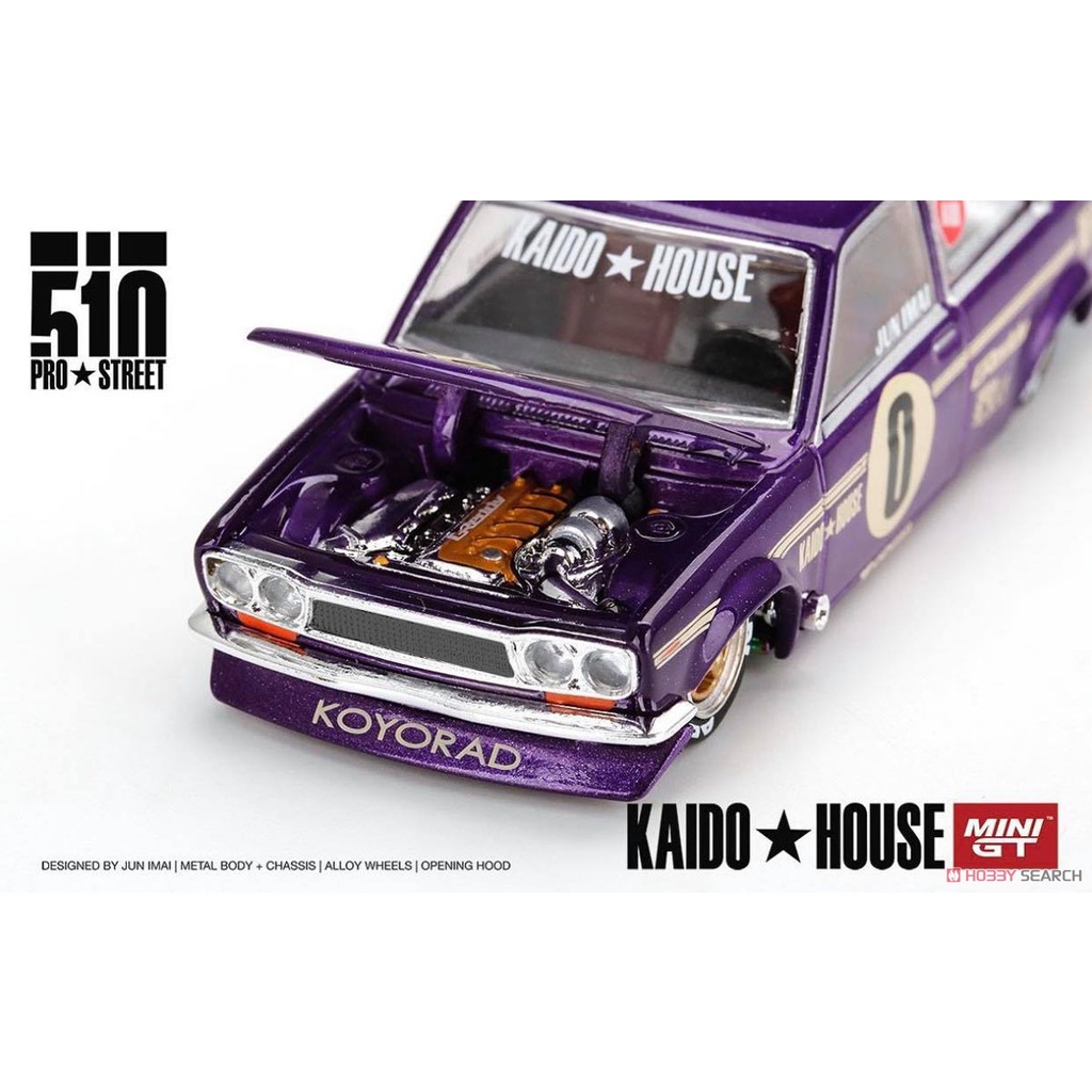 Kaido House x MINI GT Datsun 510 Pro Street ADVAN – J Toys Hobby