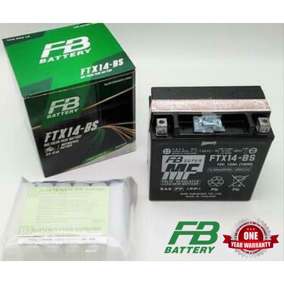 Furukawa Battery FTX14-BS / YTX14-BS - AliExpress