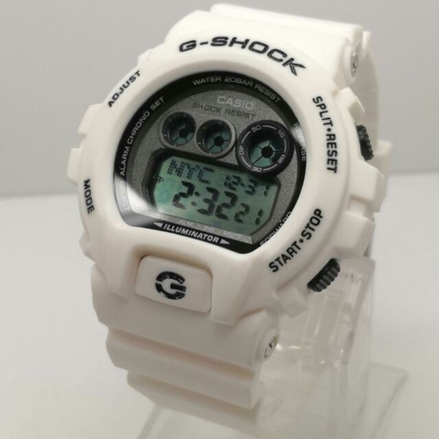 Jam g 2025 shock putih ori