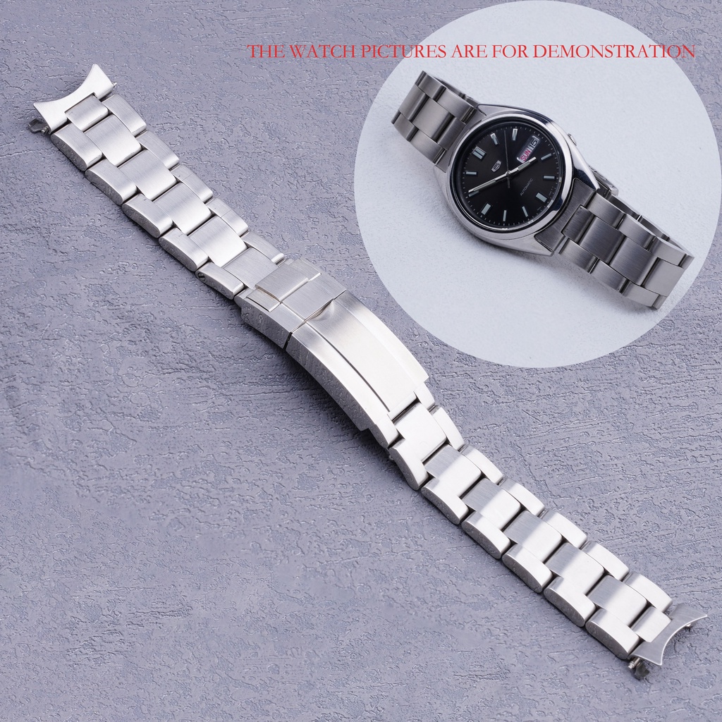 19mm stainless steel watch on sale band