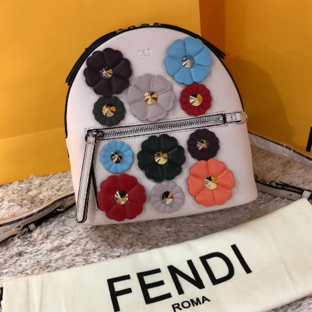 Fendi cheap flower backpack