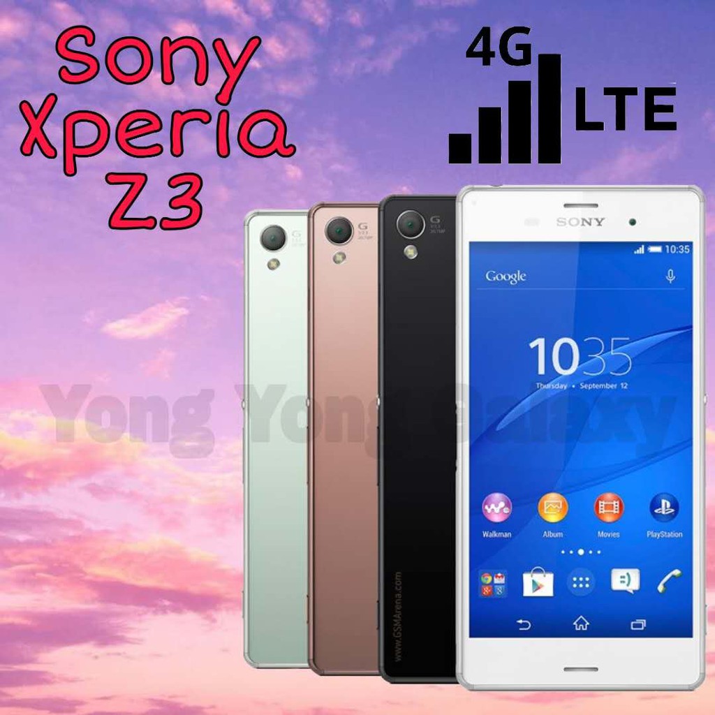 Sony XPeria Z3 SO-01G Docomo Phone Original Secondhand (Ready