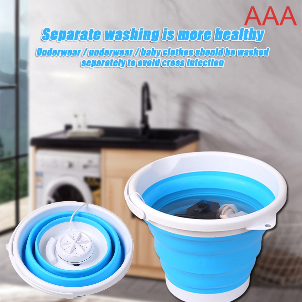 Folding bucket washing deals machine