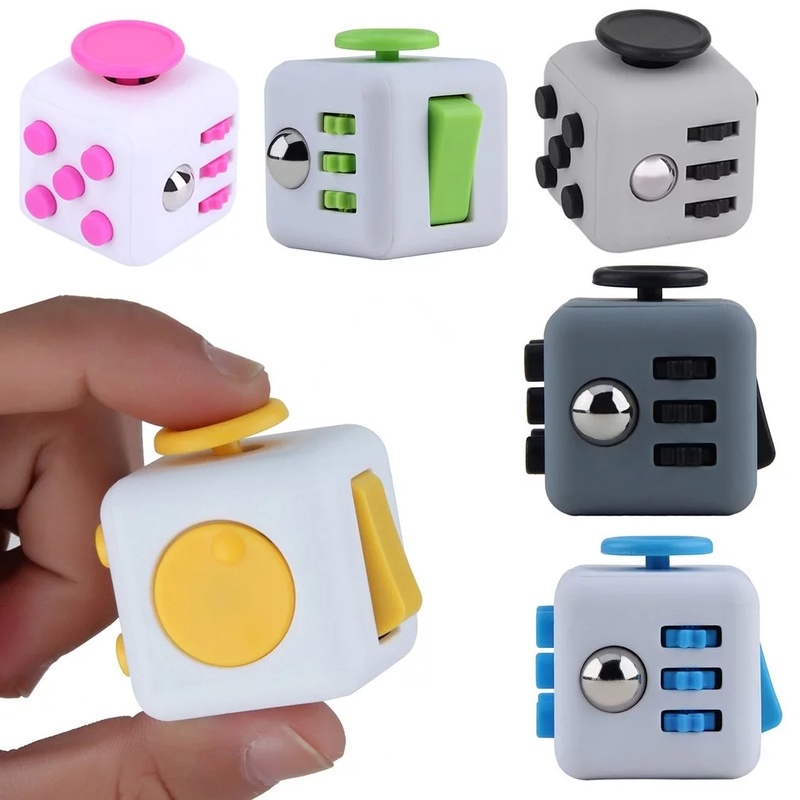 Ready Stock Fidget Cube Fidget Toy for ADD and Stress Relief