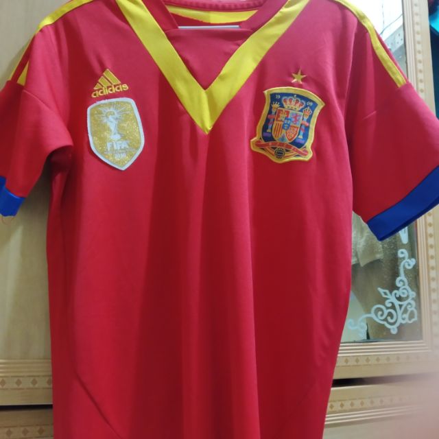 Spain jersey 2010 world hot sale cup