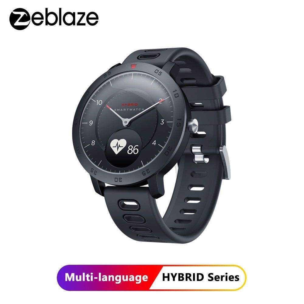 Heart rate hot sale hybrid watch