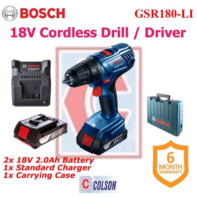 Bosch gsr 180 online li 18v