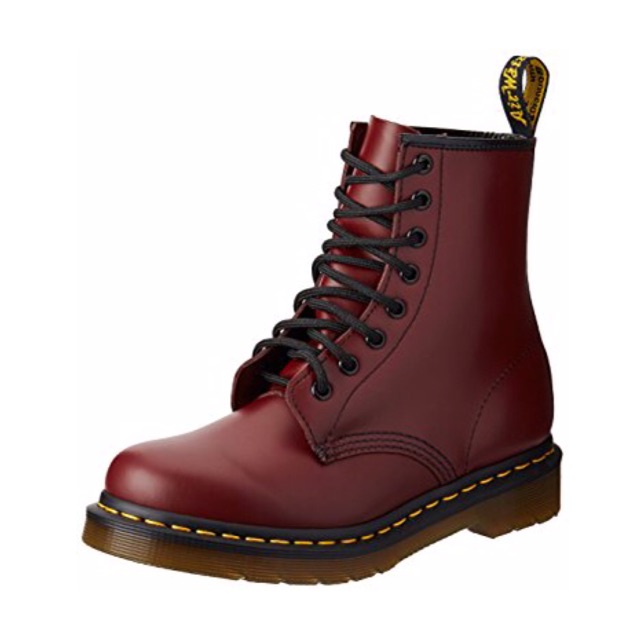 Red dr martens on sale boots