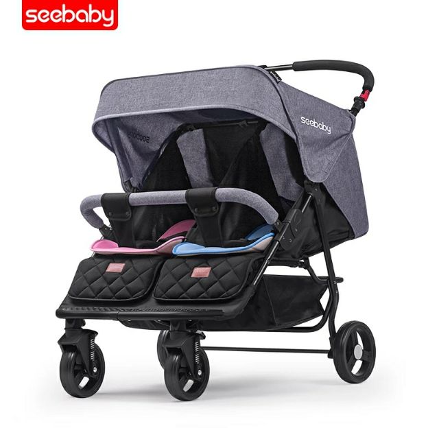 Seebaby twin sales stroller