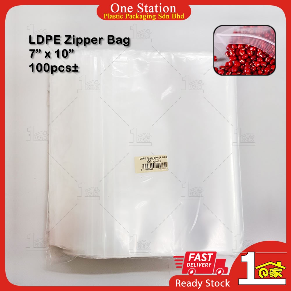 Ldpe sale zipper bag