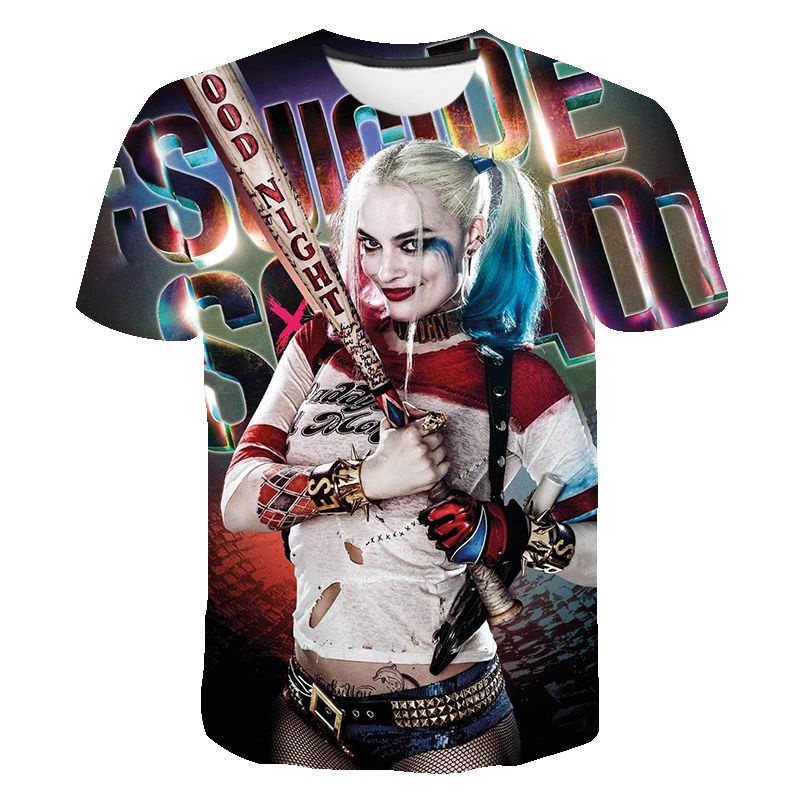 Harley quinn adidas shirt hotsell