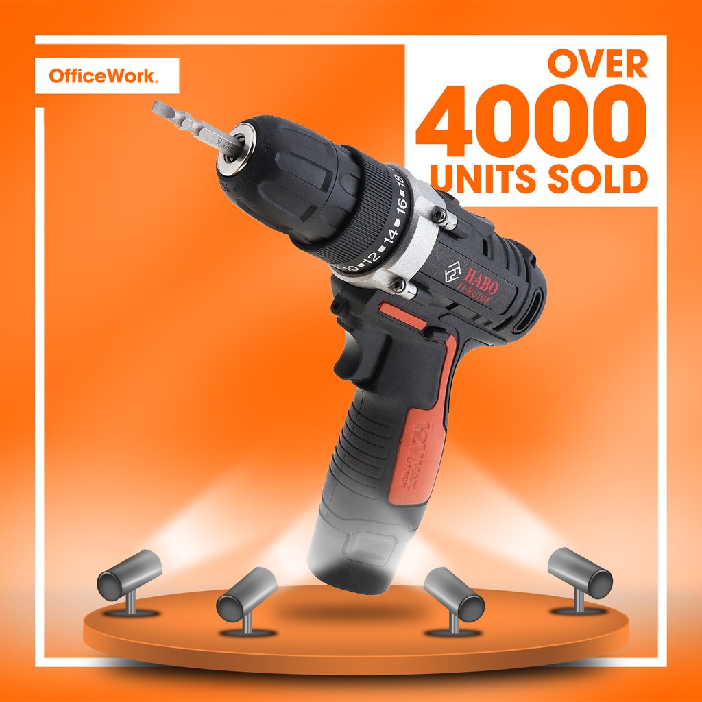 Habo on sale cordless drill