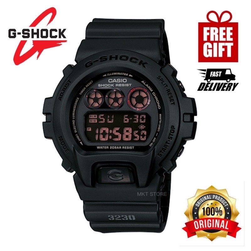 Asia set) Original G-shock DW-6900MS-1 / DW6900MS-1 / DW-6900MS