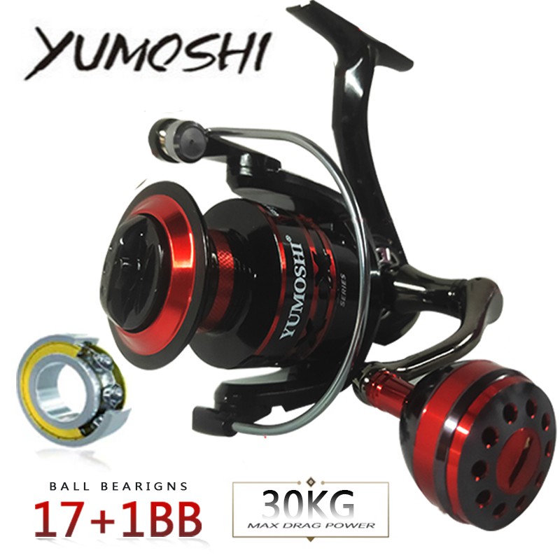 12+1 Ball Bearing System Heavy Duty Saltwater Spinning Reel