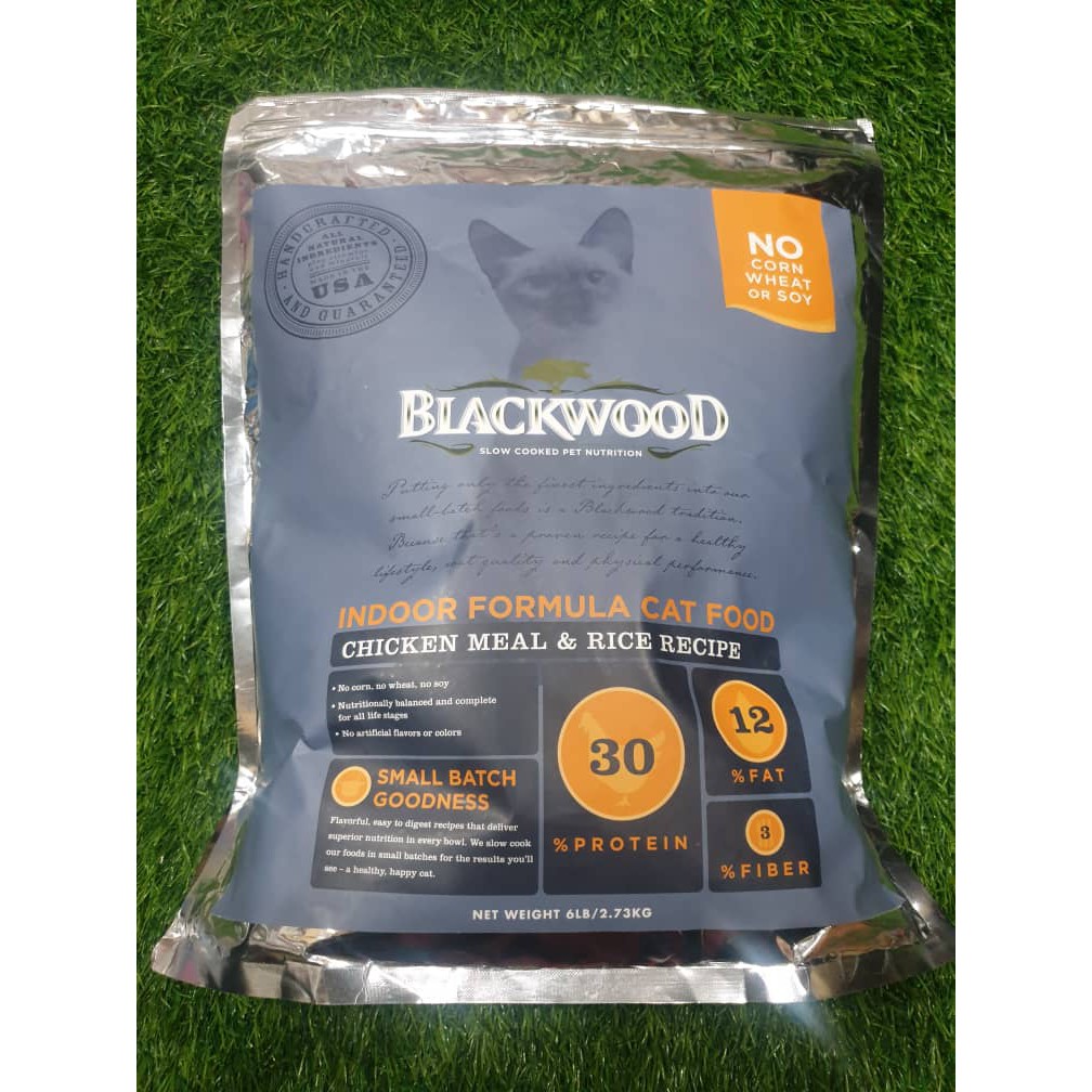 Blackwood Indoor Formula Cat Food 2.73kg ORIGINAL PACKAGING