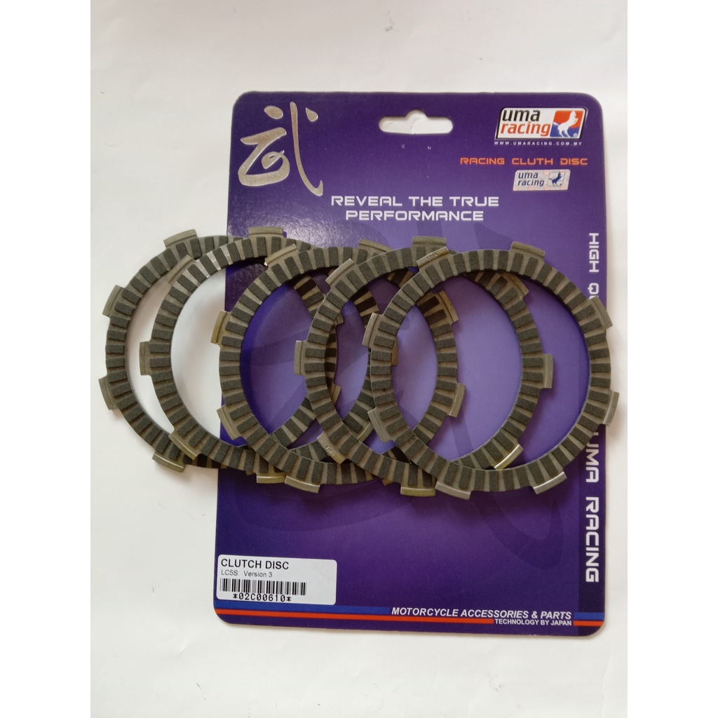 UMA RACING CLUTCH DISC CLUTCH PLATE V3 CARBON FOR LC55C EX5 Y125Z