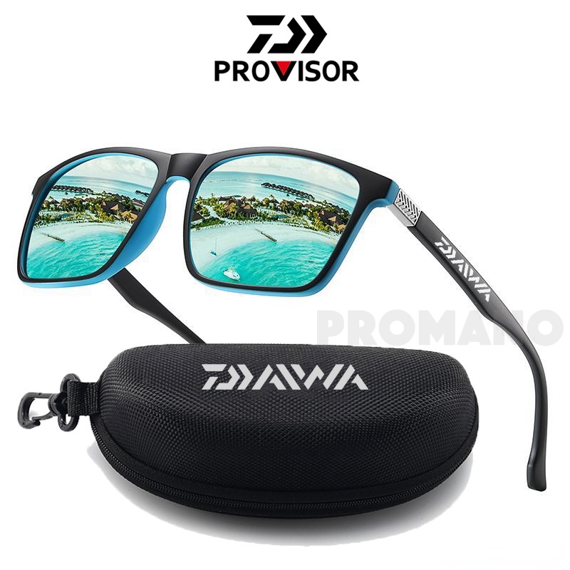 DAIWA Polarized Fishing Sunglasses Driving Shades Male Sun Glasses Camping  Hiking Men's Sunglasses UV400 Eyewear