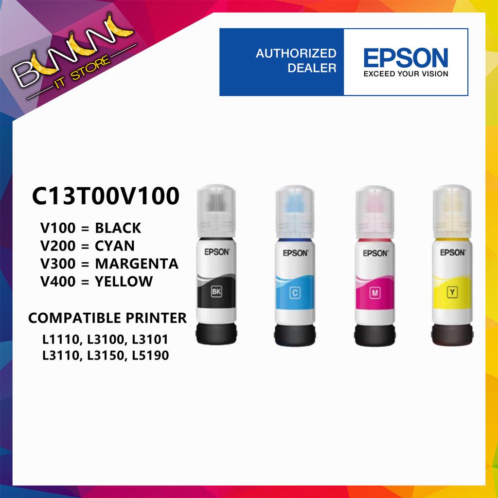 100% ORIGINAL Epson 003 T003 65ML FOR PRINTER L1110 / L3100