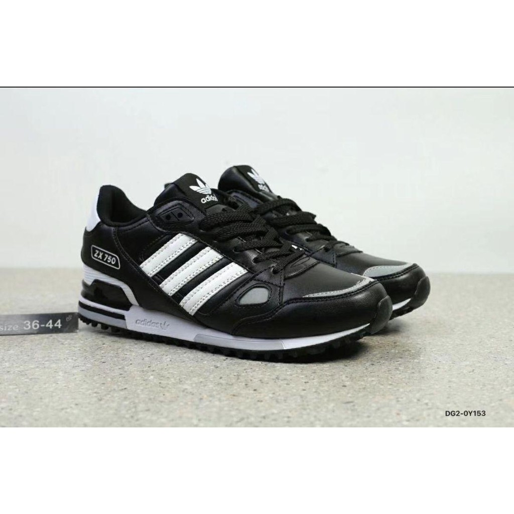 Adidas zx hotsell 750 black leather