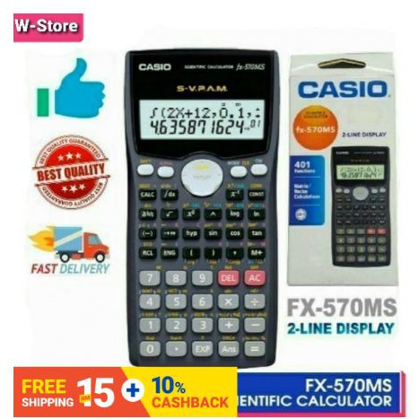 Kalkulator casio fx 570ms hot sale