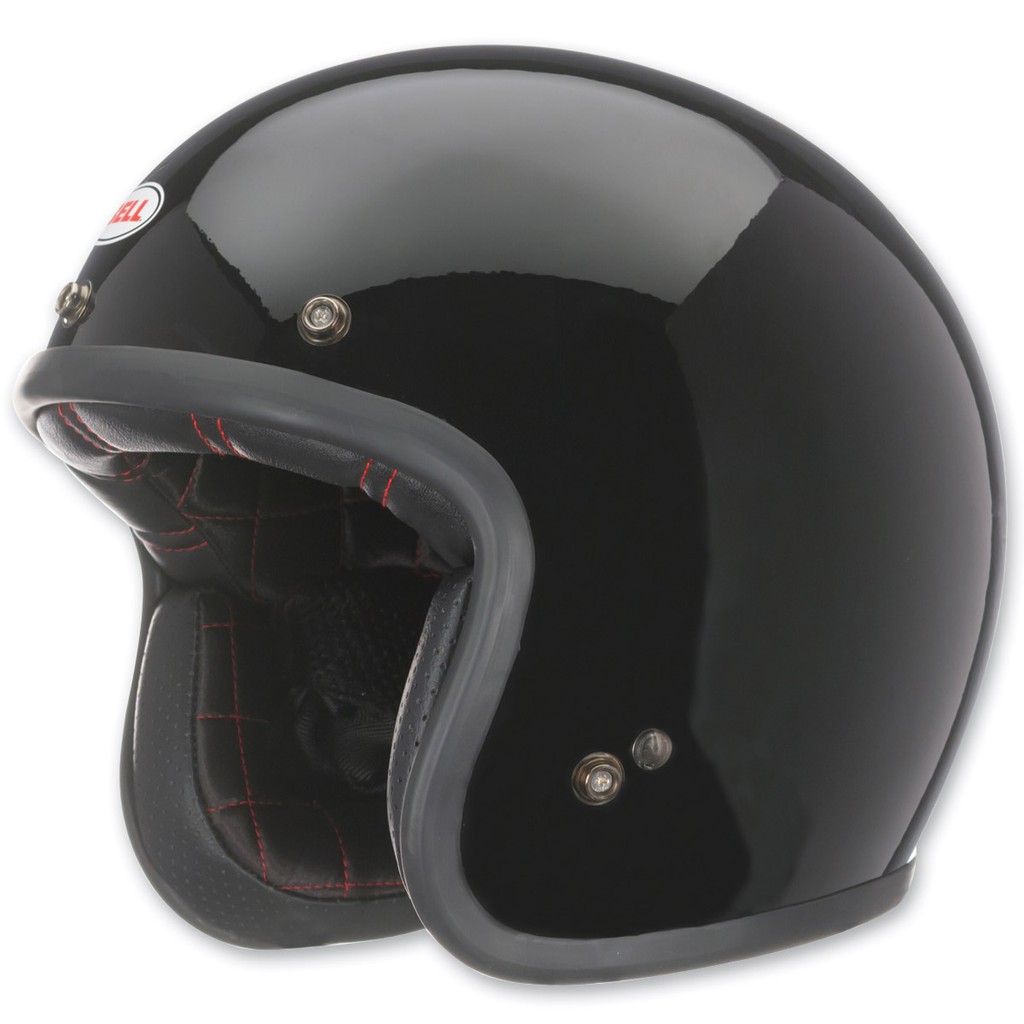 Bell Custom 500 Black Open Face Helmet for Harley Davidson