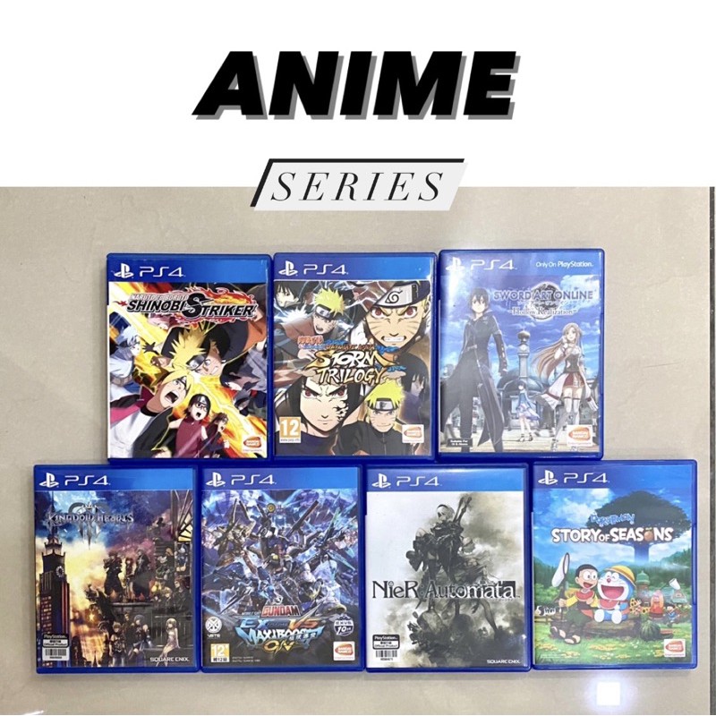 Best anime games best sale ps4