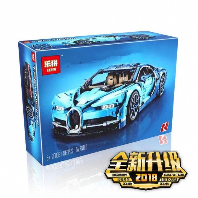 LEPIN 20086 Bugatti Chiron 4031pcs Shopee Malaysia