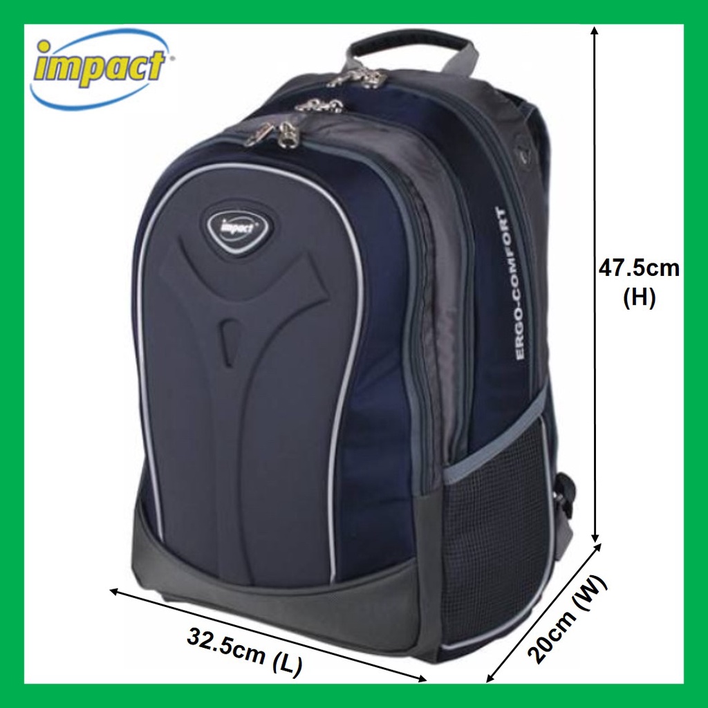 Impact ergo school clearance bag