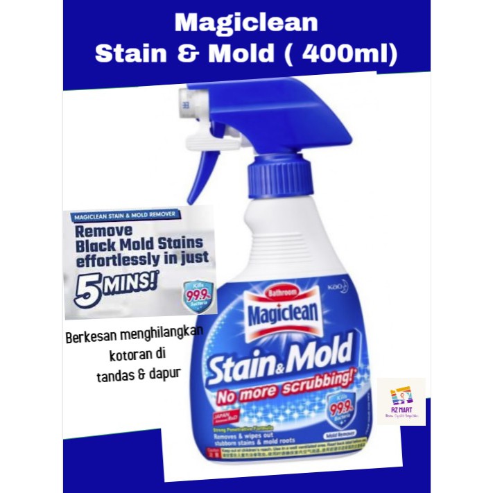 MAGICLEAN Stain Mold Remover Trigger Toilet Cleaner (400ml)