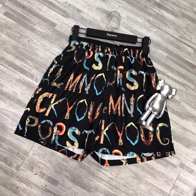 Supreme Alphabet Swim Trunks Water shorts