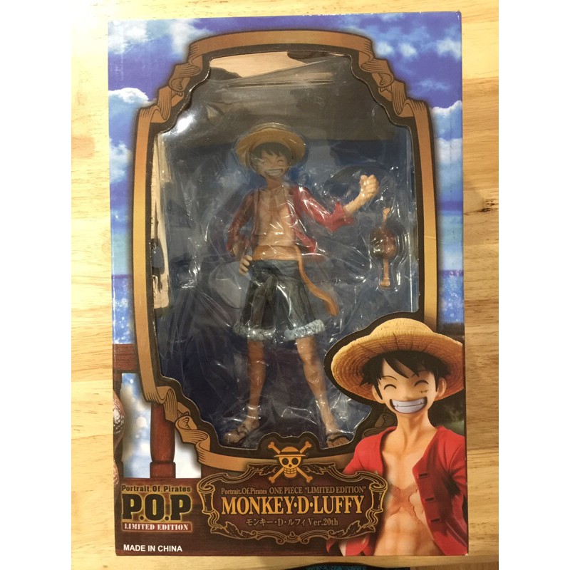 Portrait of Pirate One Piece POP Monkey D Luffy 20th Limited